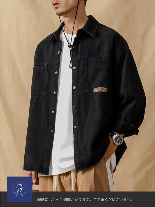 カジュアルユーティリティシャツ